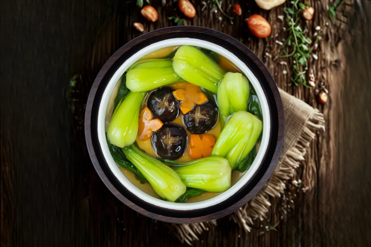 Rau Cải Thìa Xào